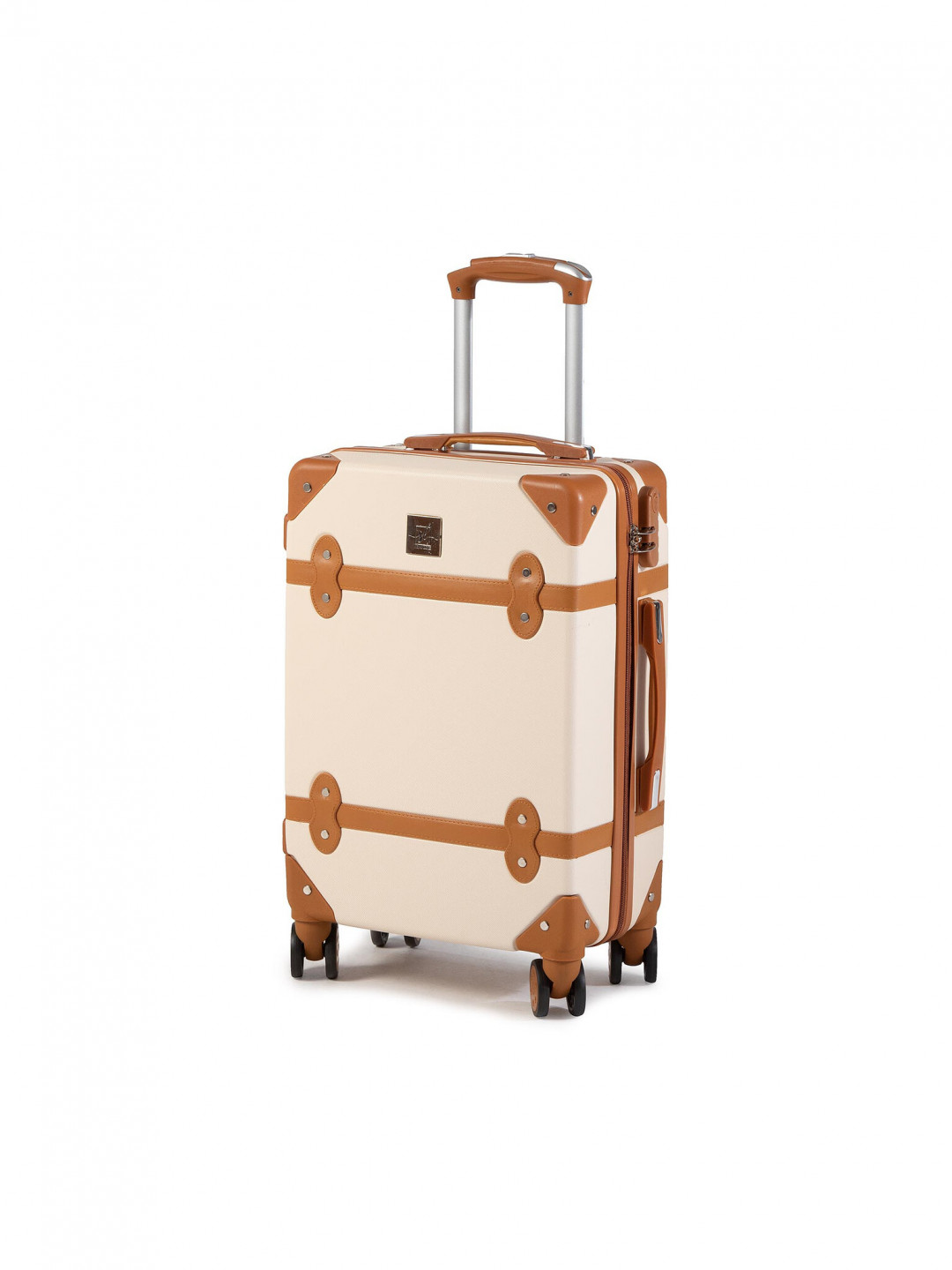 Semi Line Kabinový kufr T5506-2 Béžová